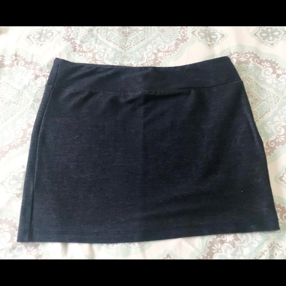 Forever 21 skirt dark blue